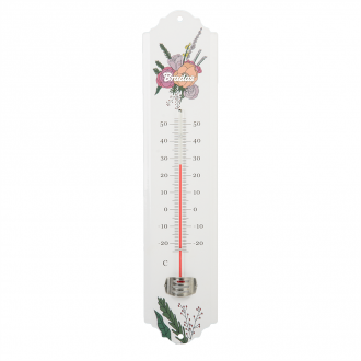 WHITE LINE termometr zewnętrzny - metalowy 30cm