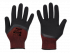 Rękawice ochronne FLASH GRIP RED FULL lateks, rozmiar 8