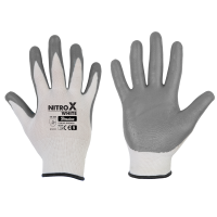 

 Rękawice ochronne NITROX WHITE nitryl, rozmiar 9

